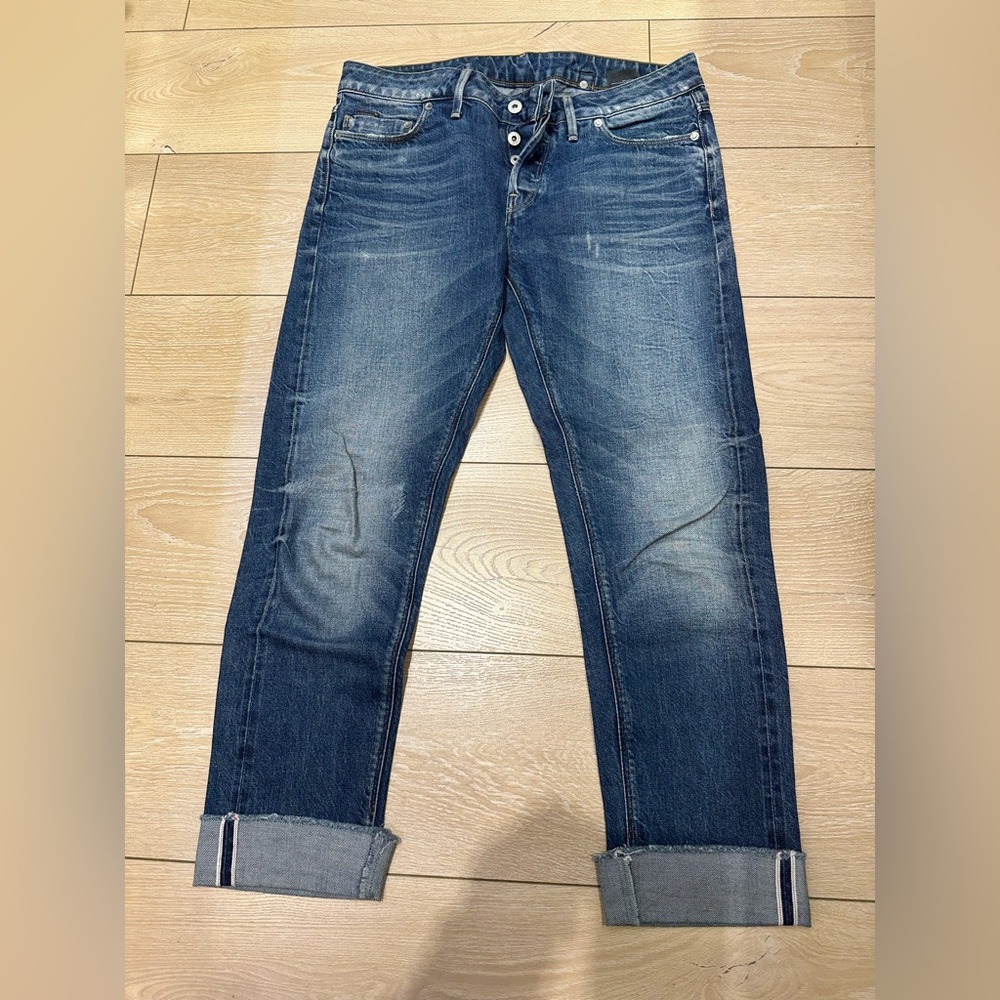 G-Star Blue Denim Capris